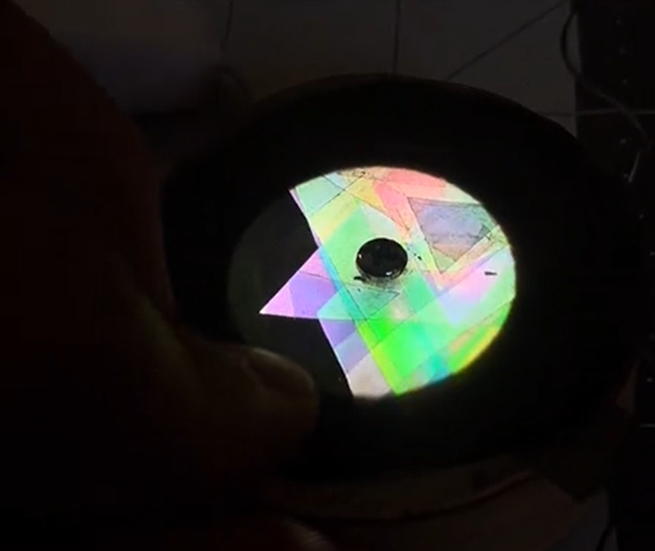 AuraLamp crystal projection